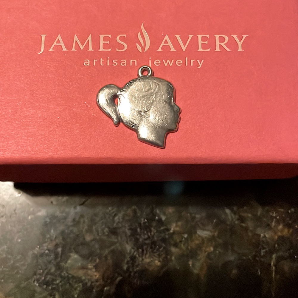 James Avery Girls Profile Charm